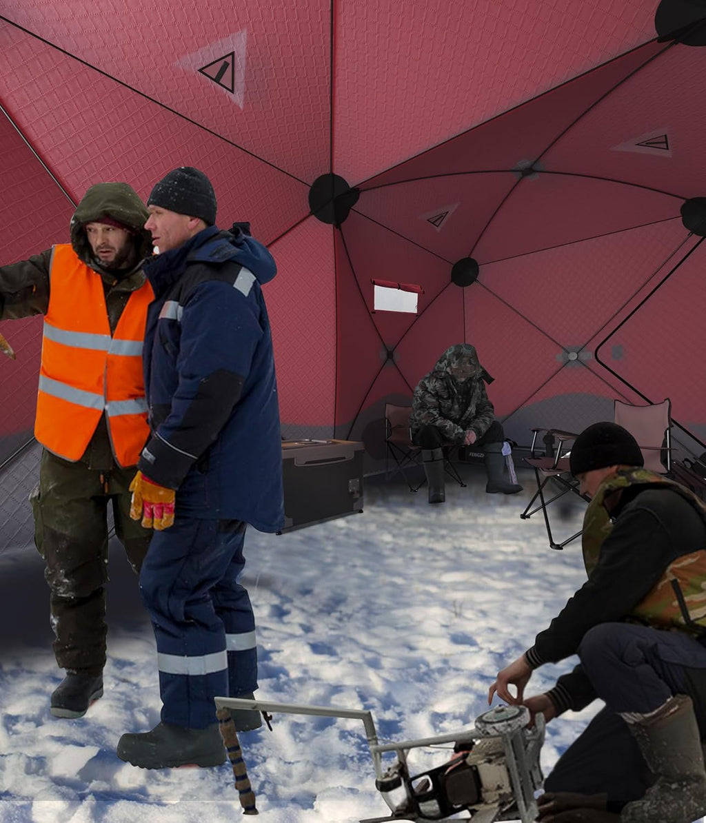 CozyPop Tragbarer Eisangel-Unterstand