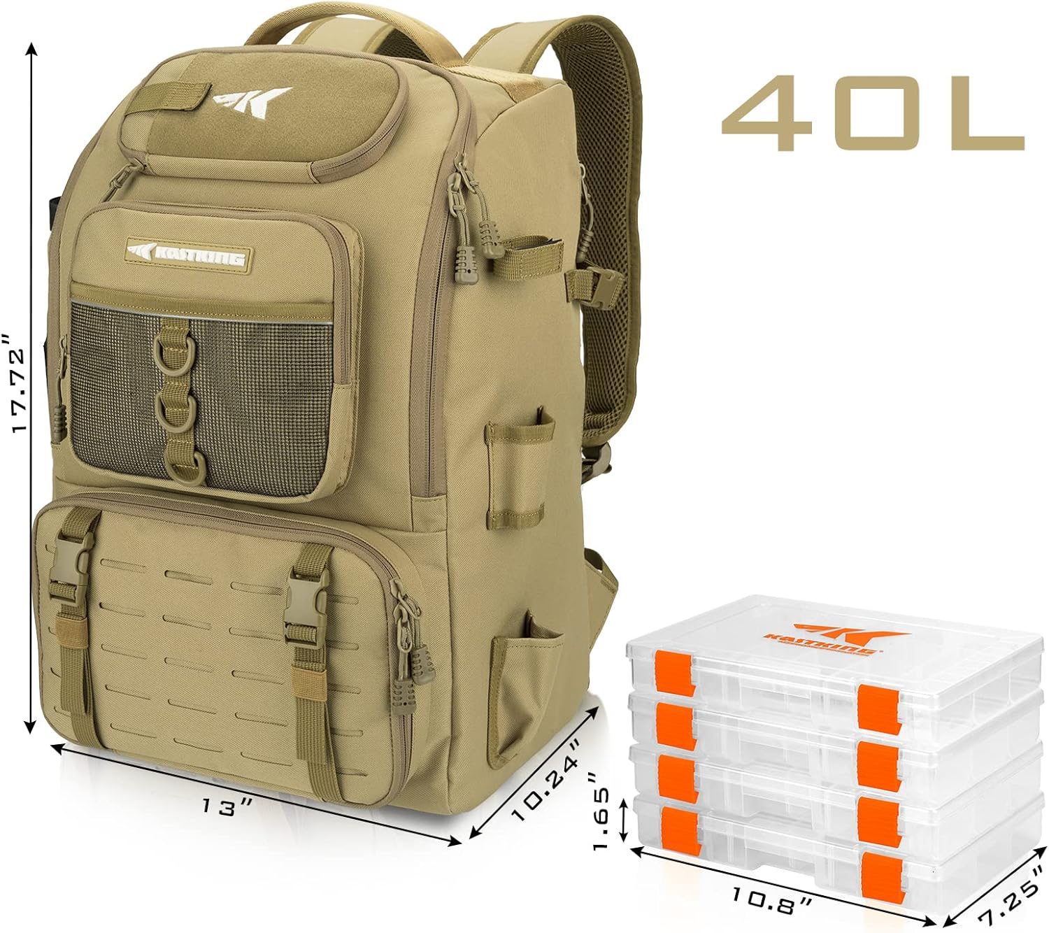 KarryAll Pro Fishing Gear Backpack