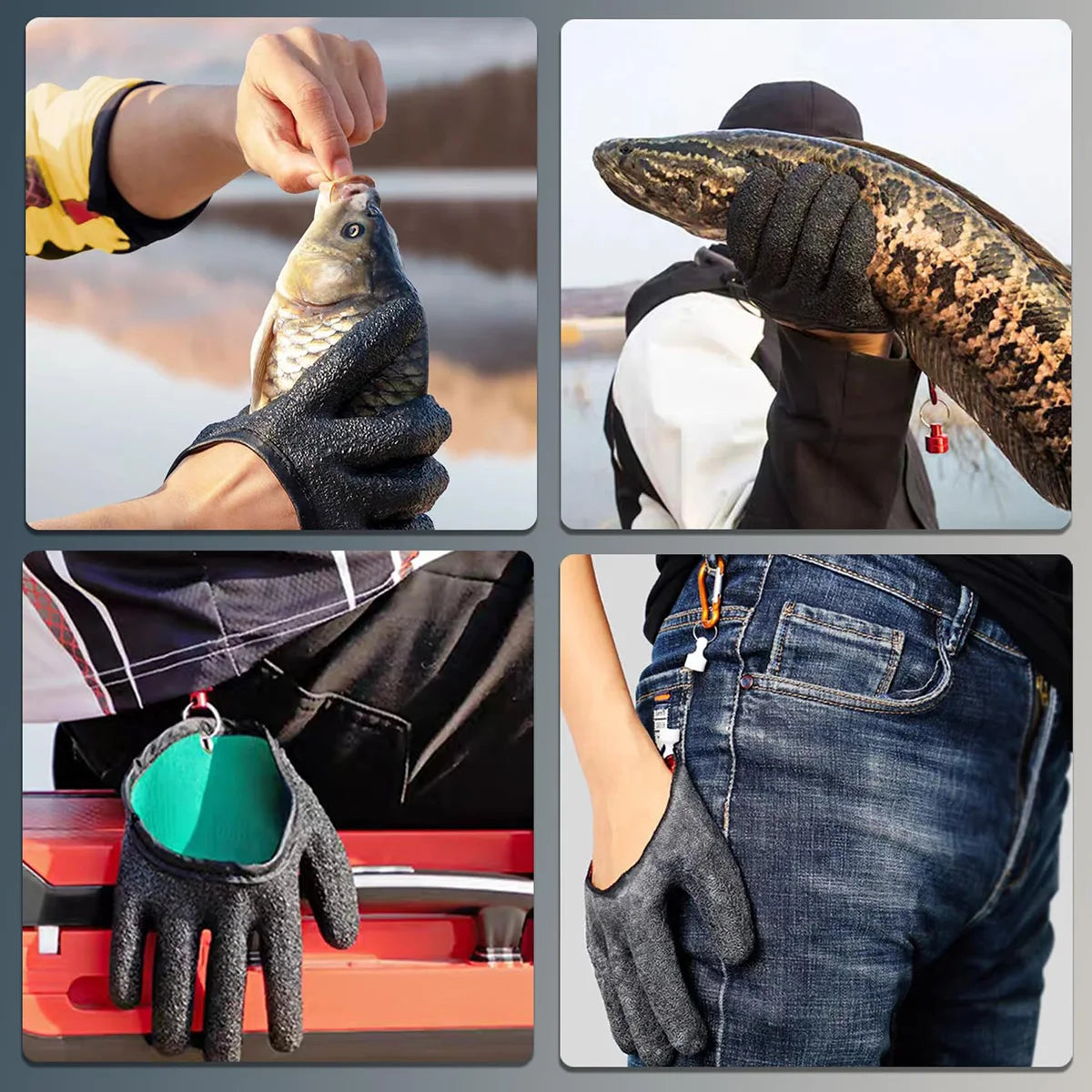 Pro Grip Anglerhandschuhe