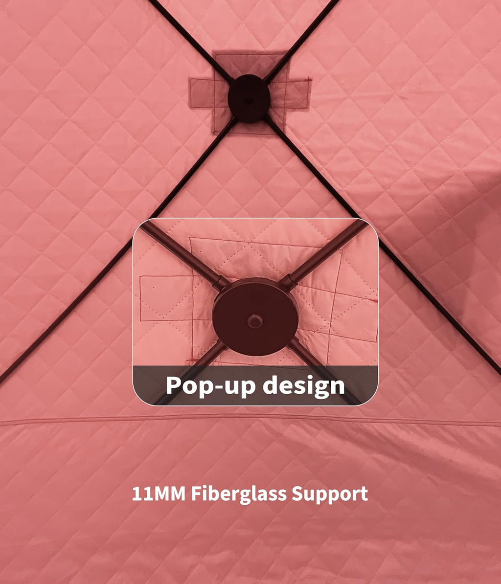 CozyPop Tragbarer Eisangel-Unterstand