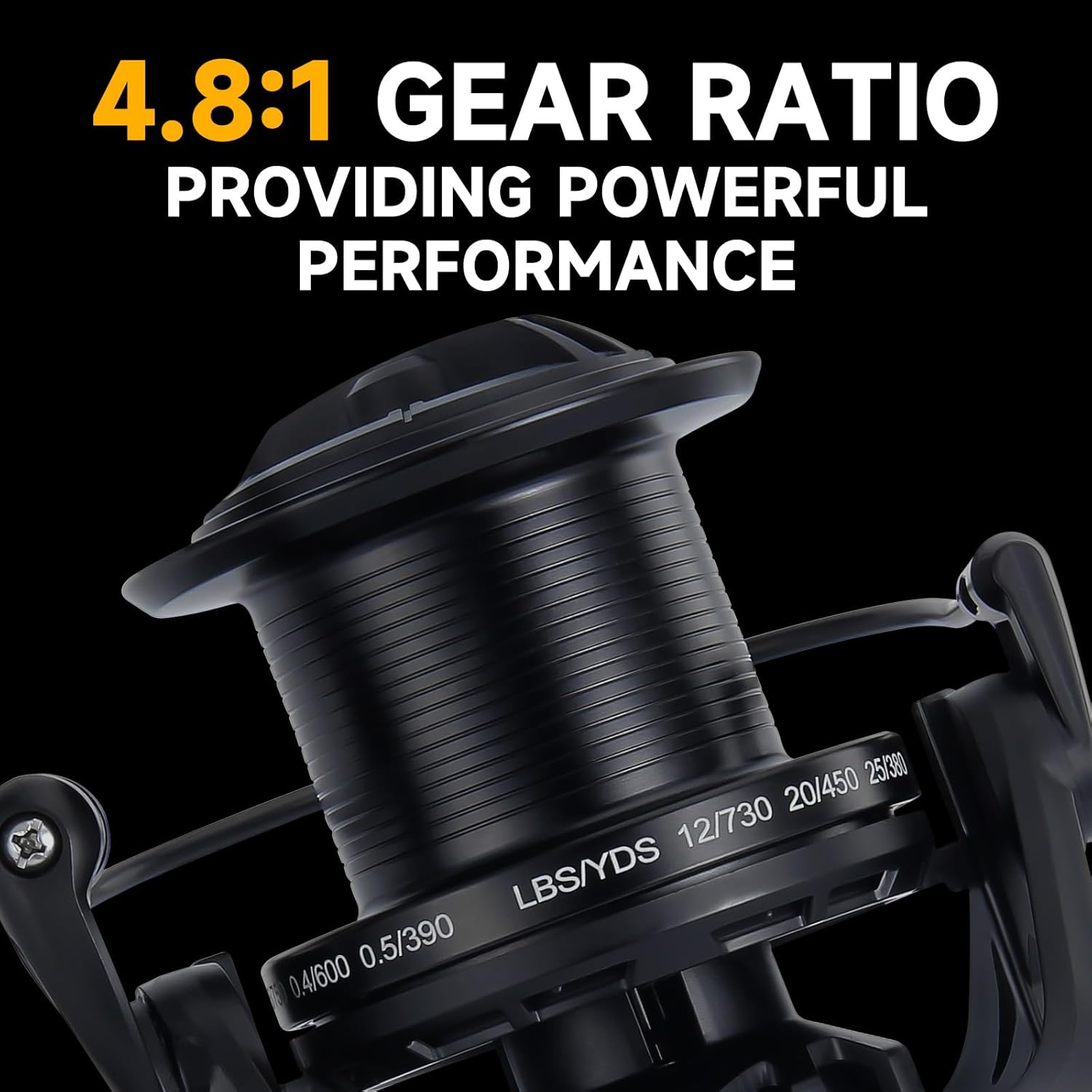 Titan Brandungsrute Angelrolle