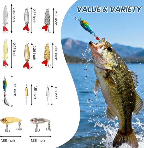 All-Season Fishing Lure Kit