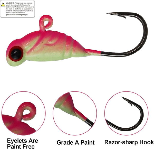 Leuchtendes Eisangel-Jig-Set