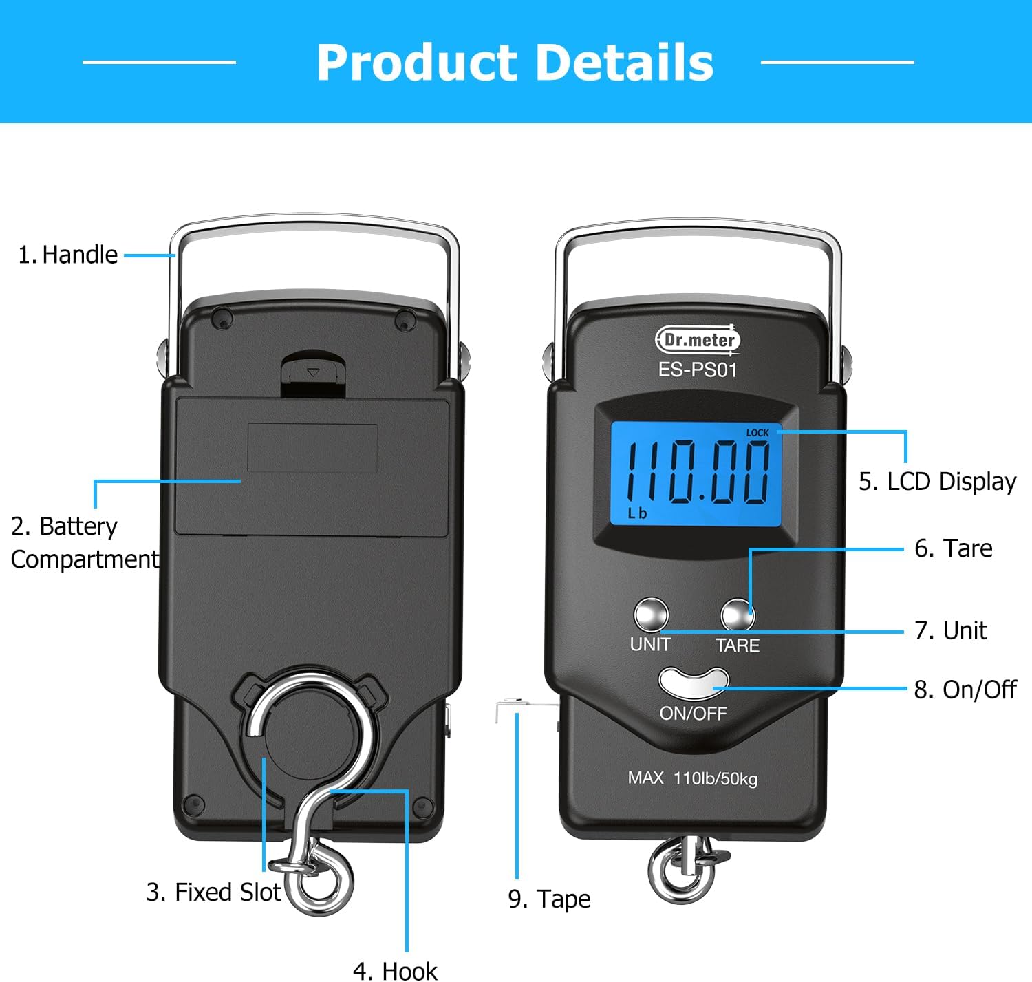 ProCatch Digitale Fischwaage