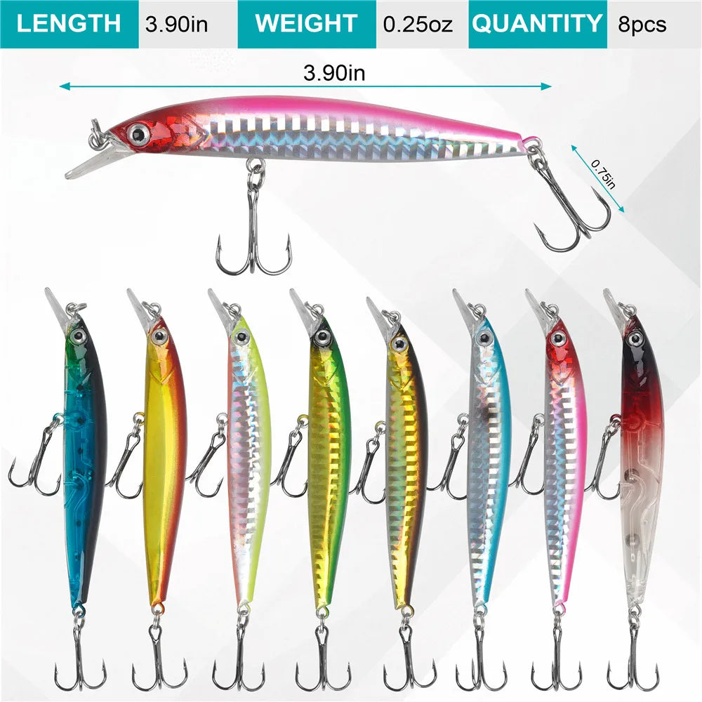 Pro Minnow Fishing Lures
